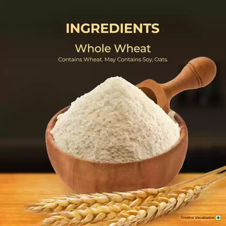 Aata Texture Aashirvaad Select Sharbati Wheat Aata (Godhuma pindi)